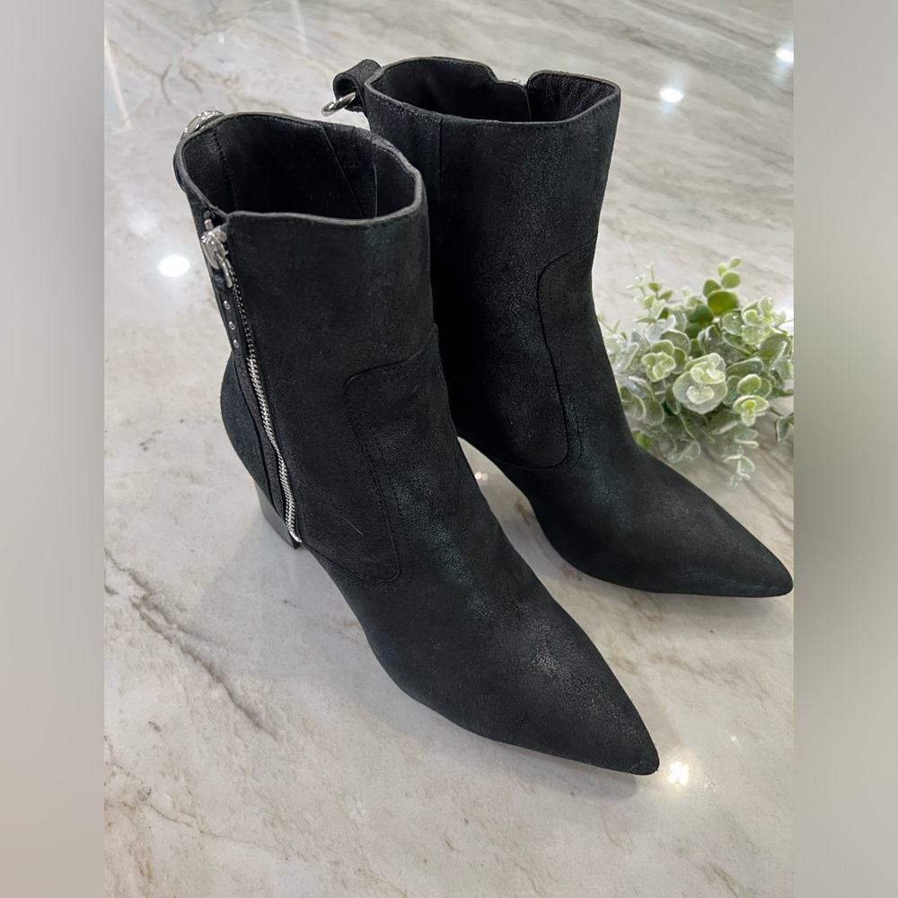 Paige Callan Block Heel Bootie!